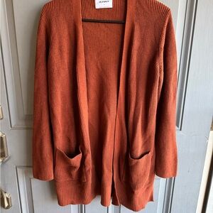 Old Navy Women's Rust cardigan